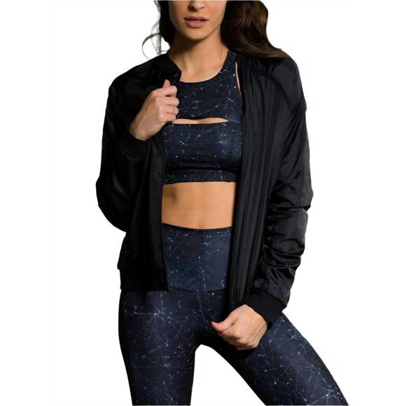 NEW ONZIE bomber jacket in black